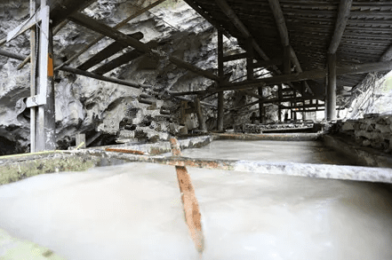 （圖：造紙工藝起泡場(chǎng)景）