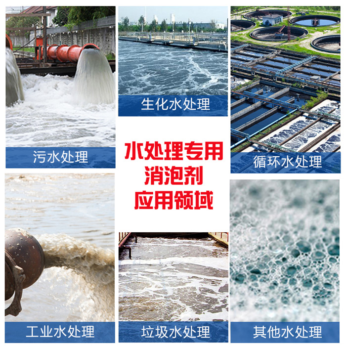 （圖：食品餐廚廢水處理專用消泡劑應用）