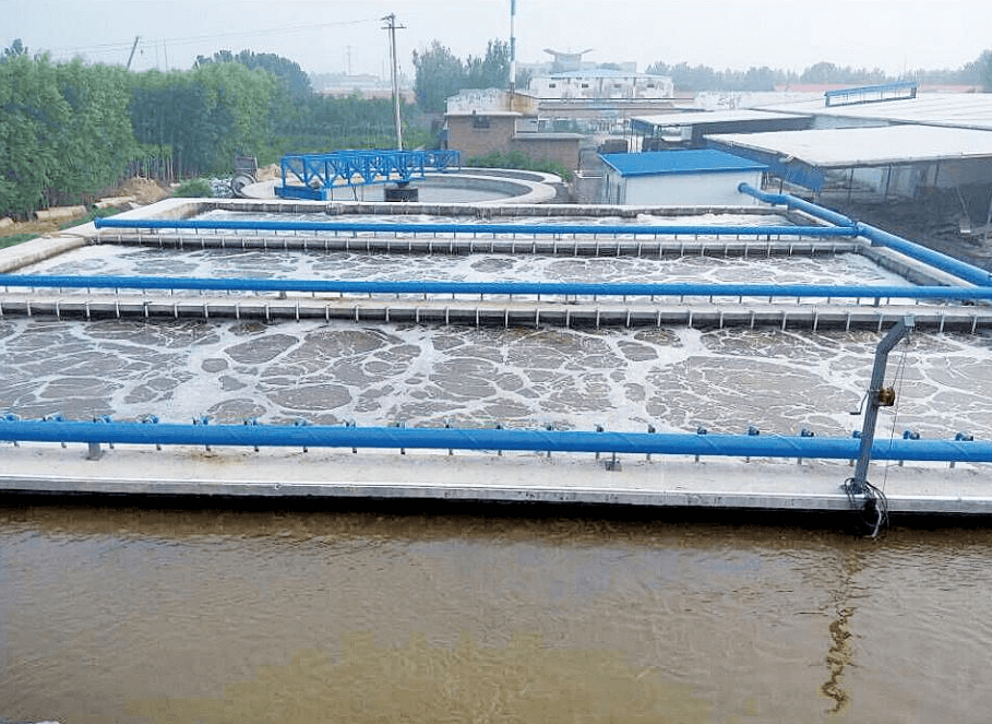 （圖：南輝水處理消泡劑在淀粉污水中應用）